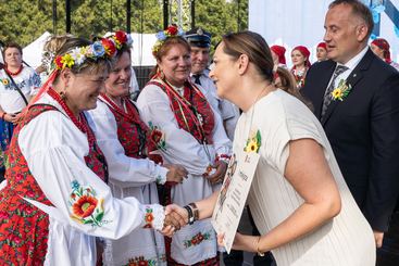 Dożynki Województwa Łódzkiego w Spale za nami